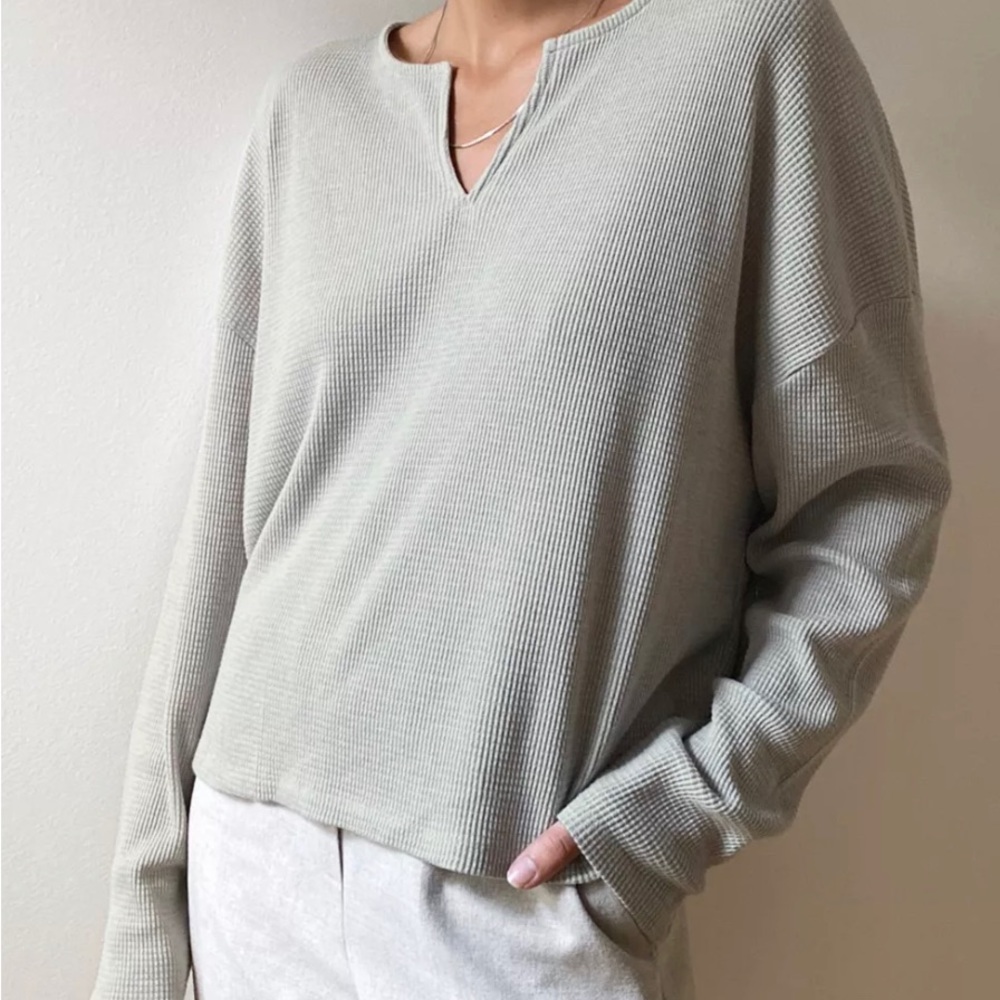 The Group by Babaton Elevation Thermal Longsleeve in white